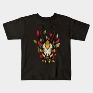 golden goat warrior carcass Kids T-Shirt